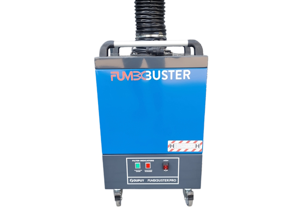 sparkproof fumebuster pro voor lassen