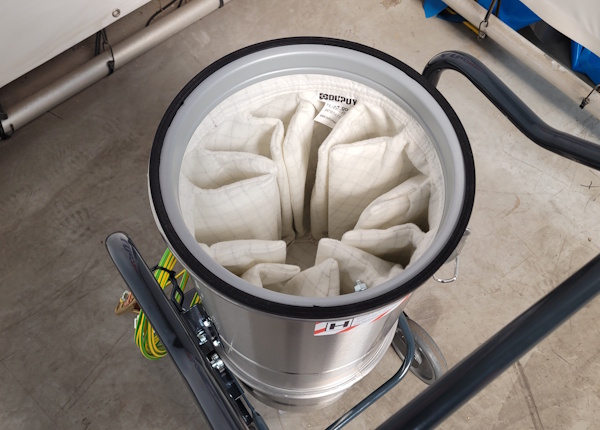 Zone 21 stofzuiger met polyester sterfilter